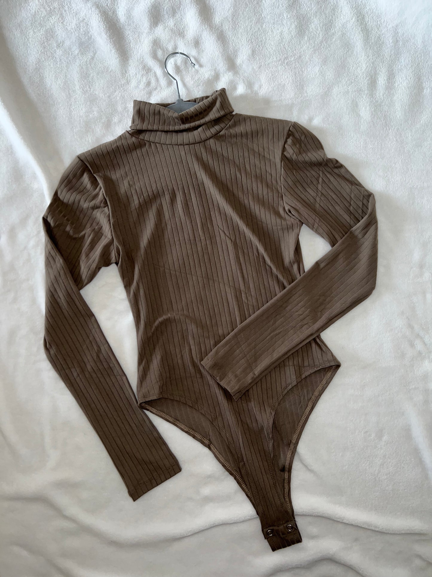 Neck Saver Bodysuit- Taupe