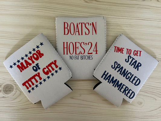 4th of July Koozies