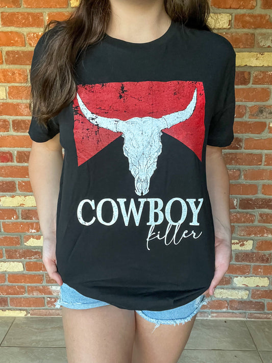 Cowboy Killer T-Shirt- Black