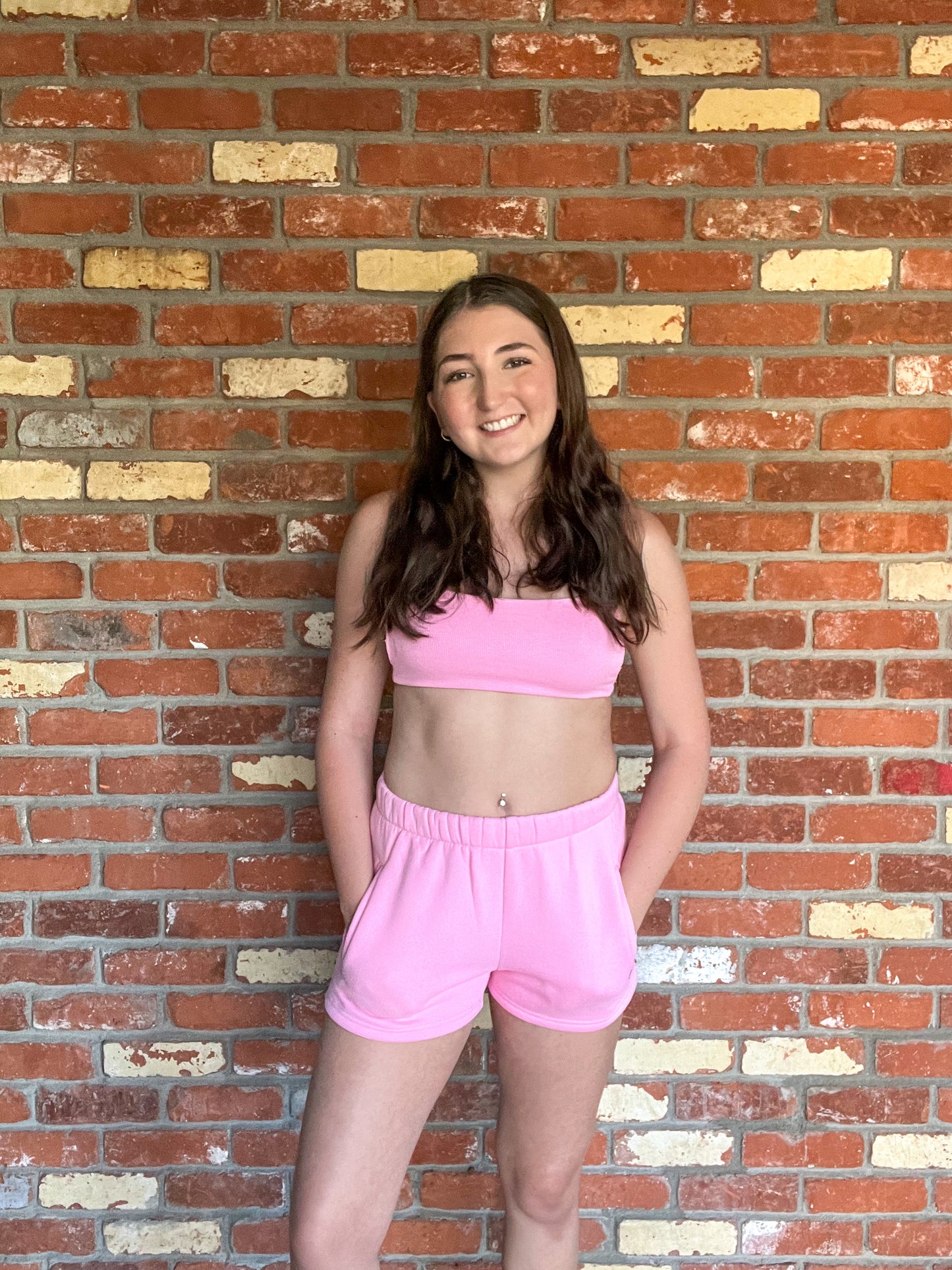 Lucky Lounge Set- Pink